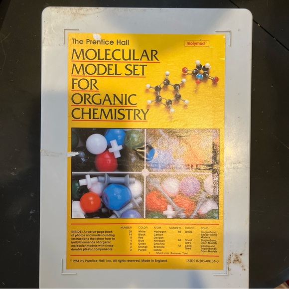 Prentice Hall Molecular Model Molecular Model Set for Organic Chemistry - Picture 1 of 3